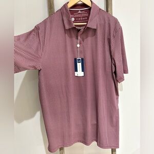 Boston Scott Men’s Golf Polo Modern Fit Moisture Wicking Size XXL NWT